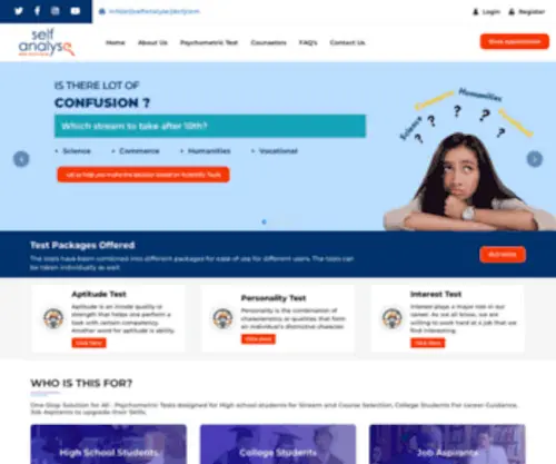 Selfanalyse.com(Self Analyse) Screenshot