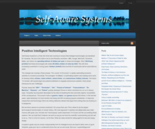 Selfawaresystems.com(Self-Aware Systems) Screenshot
