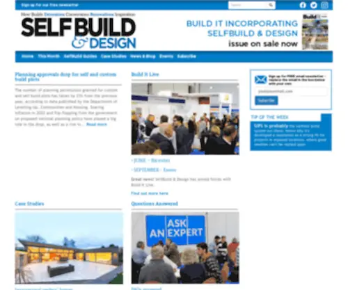 Selfbuildanddesign.com(SelfBuild & Design) Screenshot