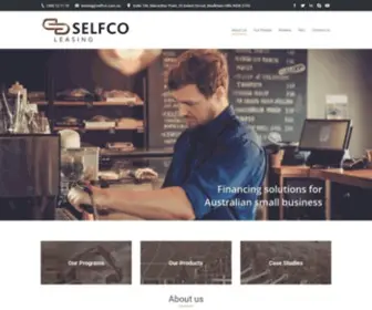 Selfco.com.au(Selfco Leasing) Screenshot