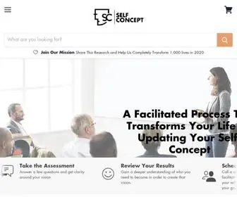 Selfconcept.com(Research-backed personal development coaching/training) Screenshot