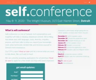Selfconference.org(Self.conference) Screenshot