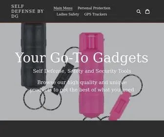 Selfdefensebydg.com(Self Defense by DG) Screenshot