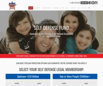 Selfdefensefund.com(Self Defense Fund Protects You When You Are Protecting Yourself) Screenshot