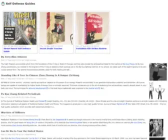 Selfdefenseguides.info(Self Defense Guides) Screenshot