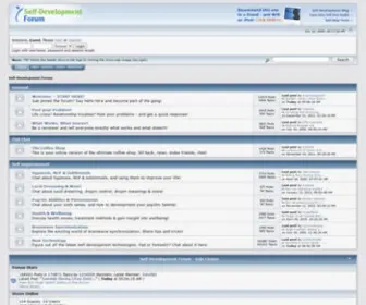 Selfdevelopmentforum.com(Self-Development Forum) Screenshot