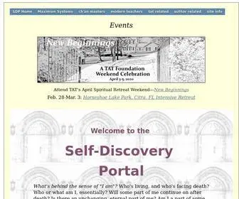 Selfdiscoveryportal.com(Self-Discovery Portal) Screenshot