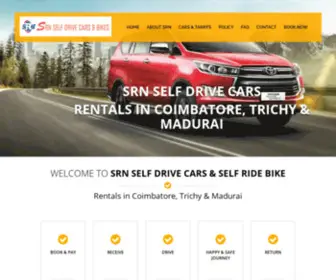 Selfdrivecars.in(SRN Self Drive Cars) Screenshot