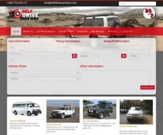 Selfdrivecarshire.com(Self Drive Cars Hire in Africa) Screenshot