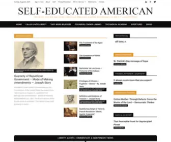 Selfeducatedamerican.com(Connection timed out) Screenshot
