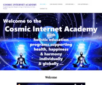 Selfempowermentacademy.com.au(Cosmic Internet Academy) Screenshot