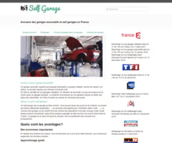 Selfgarage.org(Annuaire des garages associatifs et self garages) Screenshot