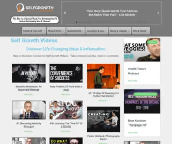 Selfgrowthvideos.com(Self Growth Videos) Screenshot