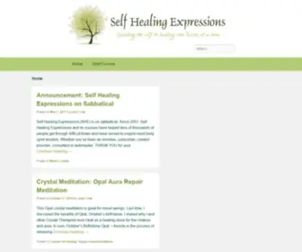 Selfhealingexpressions.com(Self Healing Expressions) Screenshot