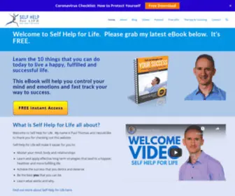 Selfhelpforlife.com(Self Help for Life) Screenshot