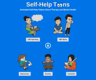 Selfhelptoons.com(Self-Help Toons) Screenshot