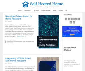 Selfhostedhome.com(Self Hosted Home) Screenshot