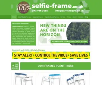 Selfie-Frame.co.uk(Selfie Frame Printing) Screenshot