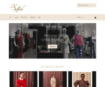 Selfish-Boutique.com(Fashion Store) Screenshot