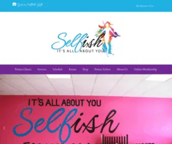 Selfishyou.com(Selfish Fitness Center Tupelo) Screenshot