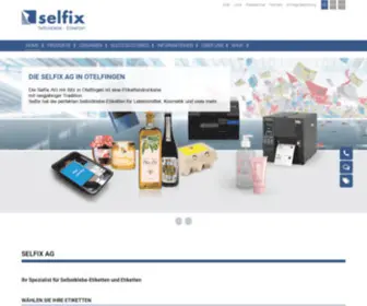 Selfix.com(Selfix AG) Screenshot