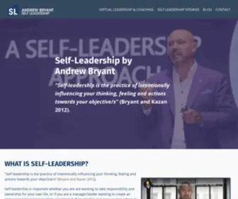 Selfleadership.com(Self-Leadership by Andrew Bryant) Screenshot