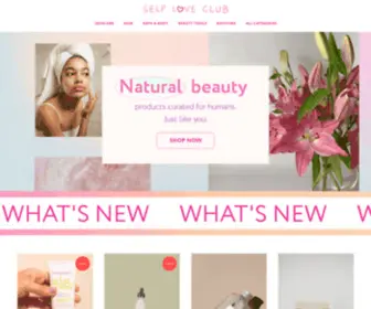 SelfloveclubStore.com(Self love club) Screenshot