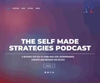 Selfmadestrategies.com(The Self Made Strategies Podcast) Screenshot