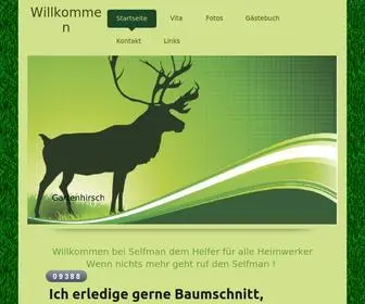 Selfman.eu(Über mich) Screenshot