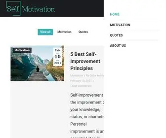 Selfmotivation.info(Self Motivation) Screenshot