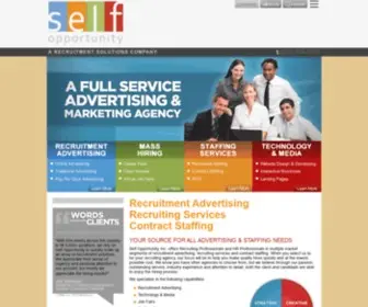 Selfopportunity.com(Recruitment Advertising) Screenshot