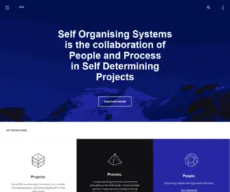 Selforganisingsystems.com(Responsive Joomla 3 template for Creative Business) Screenshot