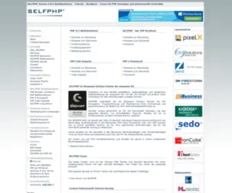 Selfphp.de(PHP) Screenshot