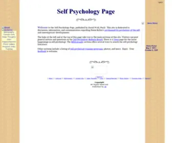 Selfpsychology.com(Selfpsychology) Screenshot