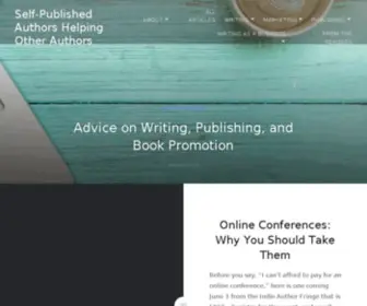Selfpubauthors.com(Advice on Writing) Screenshot