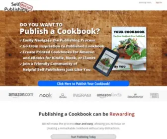 Selfpublishacookbook.com(Self Publish a Cookbook.com) Screenshot