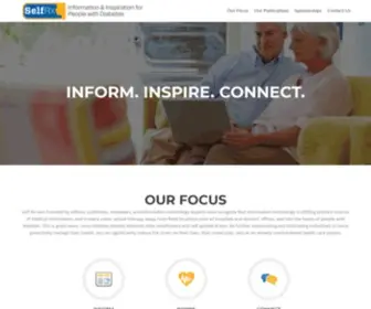 Selfrxmedia.com(Information & Inspiration for People with Diabetes) Screenshot