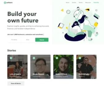 Selfstart.co(Articles, Resources & Guides for Freelancers and Contractors) Screenshot