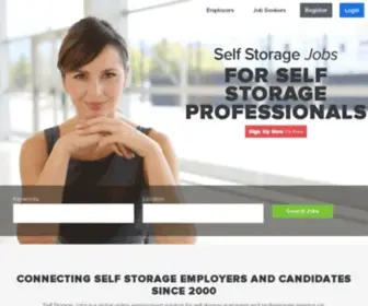 Selfstoragejobs.com(Self Storage Jobs) Screenshot