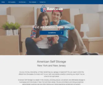 Selfstoragenj.com(American Self Storage) Screenshot