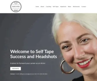 Selftapesuccess.com(Self Tape Success) Screenshot