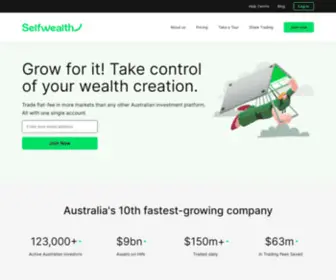 Selfwealth.com.au(Selfwealth) Screenshot