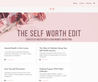 Selfworthedit.com(The Self Worth Edit) Screenshot