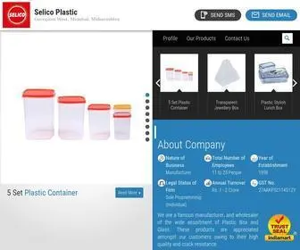 Selicoplastics.net(Selico Plastic) Screenshot