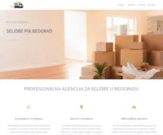Selidbe-Pik.com(Agencija za Selidbe Beograd) Screenshot