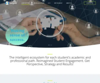 Seligoai.com(SeligoAI Student Engagement. The intelligent ecosystem) Screenshot