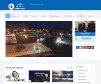Selim.bel.tr(Selim Belediyesi Resmi Web Sitesidir) Screenshot