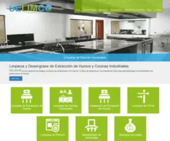 Selimco.es(Limpieza y Desengrase de Extracción de Humos y Cocinas Industriales) Screenshot