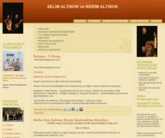 Selimkerim.com(SELİM ALTINOK ve KERİM ALTINOK) Screenshot