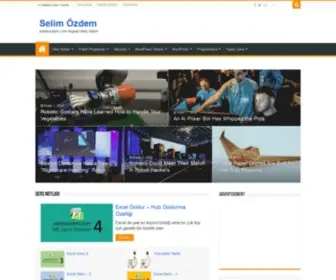 Selimozdem.com(Selim Özdem) Screenshot